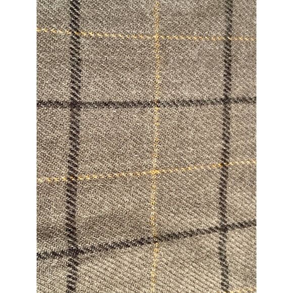 Van Heusen Long Sleeve Shirt Plaid Gray Mens Large Flannel New w Tags 572 S1275 - Picture 6 of 7